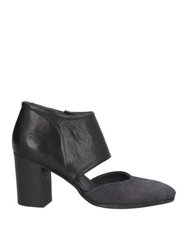 Pantanetti Woman Pumps Midnight Blue Size 7 Leather