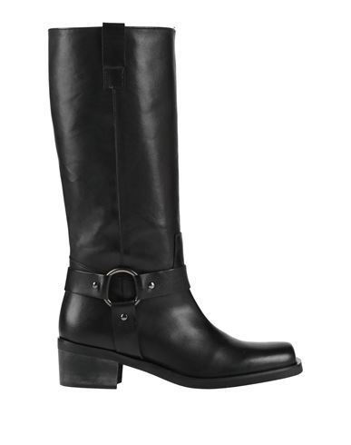 Noa A. Woman Boot Black Size 8 Calfskin In Black