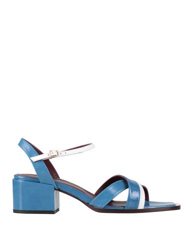 Avril Gau Woman Sandals Deep Teal Size 9 Calfskin