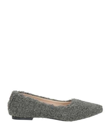 Douuod Toddler Girl Ballet Flats Grey Size 10c Textile Fibers In Gray