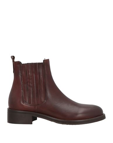 Noa A. Woman Ankle Boots Brown Size 7 Leather