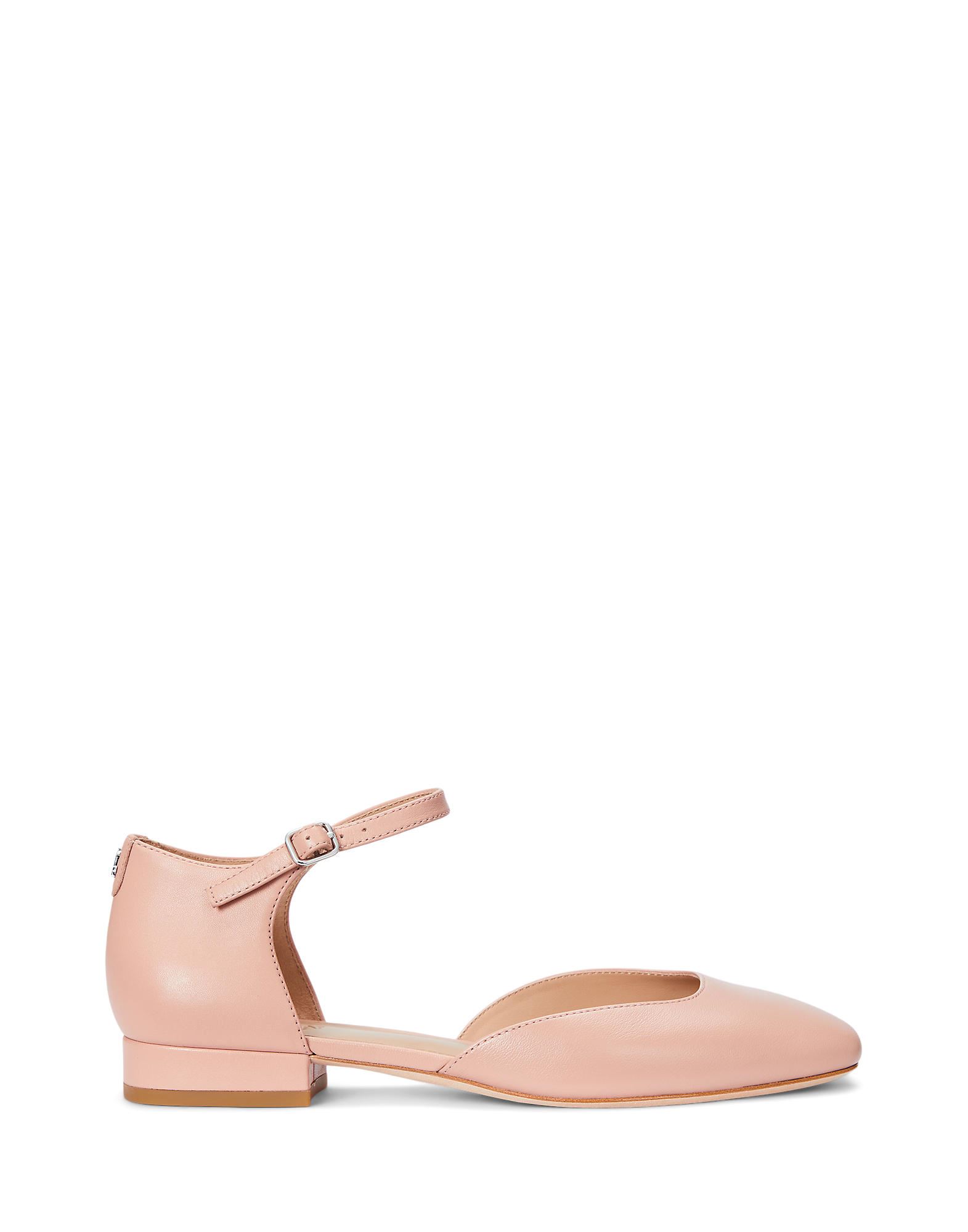 ԥ볫LAUREN RALPH LAUREN ǥ Х쥨塼 饤ȥԥ 5.5 סʤʤᤷù EMELLIE NAPPA LEATHER MARY JANE