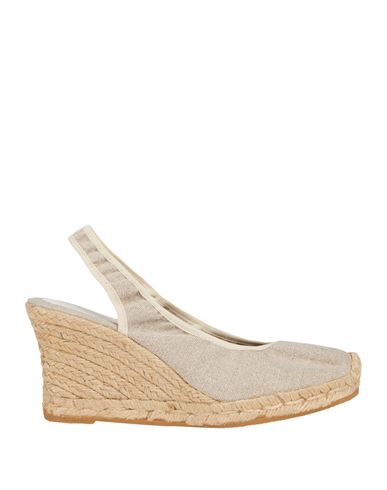 Ras Woman Espadrilles Light Grey Size 8 Textile Fibers In Brown