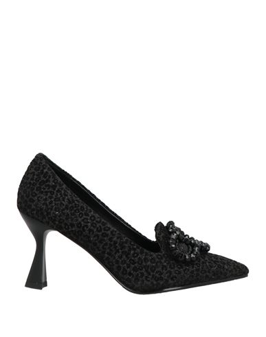 Tosca Blu Woman Pumps Black Size 7 Textile Fibers