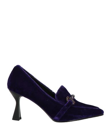 Tosca Blu Woman Pumps Purple Size 8 Textile Fibers In Purple