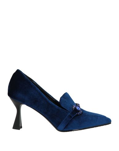 Tosca Blu Woman Pumps Bright Blue Size 8 Textile Fibers