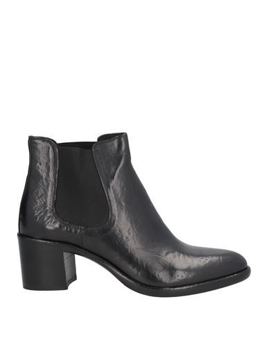Man Ankle boots Black Size 11.5 Leather