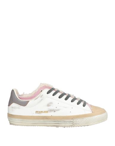 Hidnander Woman Sneakers Pink Size 8 Leather, Textile Fibers