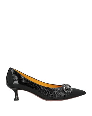 Mara Bini Woman Pumps Black Size 11 Leather
