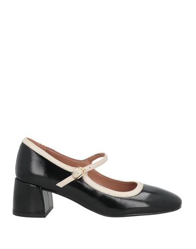 J.a.p. Jose Antonio Pereira J. A.p. Jose Antonio Pereira Woman Pumps Black Size 7 Leather