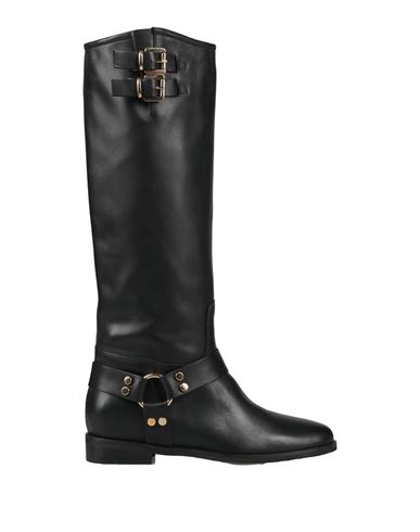 Gisel Moire Gisél Moiré Woman Boot Black Size 6 Calfskin