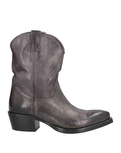 Ducanero Woman Ankle Boots Grey Size 11 Leather