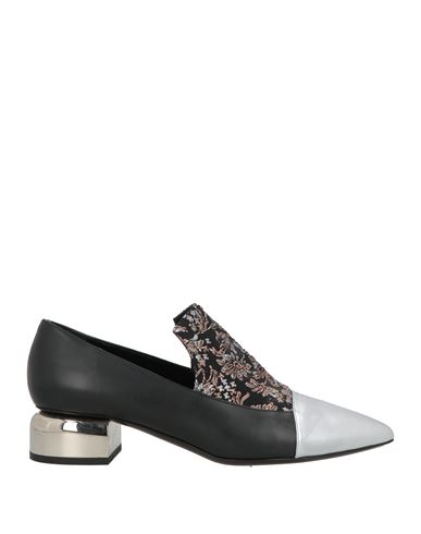 Pierre Hardy Woman Pumps Black Size 11 Leather In Black