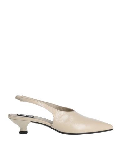 Alohas Woman Pumps Cream Size 7.5 Leather In White