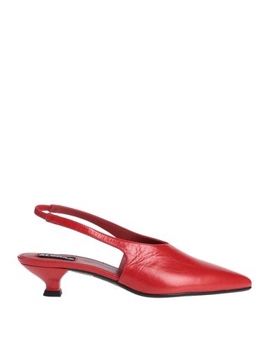 Alohas Woman Pumps Red Size 7.5 Leather