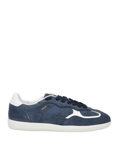 Alohas Woman Sneakers Navy Size 9 Leather In Blue