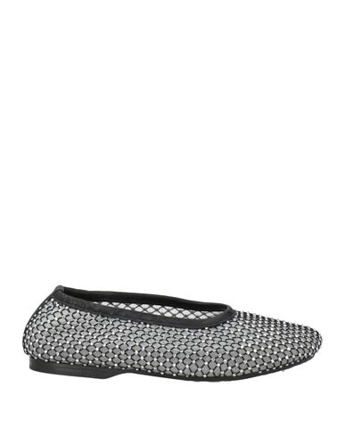 Alohas Woman Ballet Flats Black Size 7.5 Textile Fibers