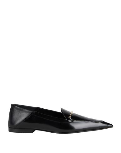 Victoria Beckham Woman Loafers Black Size 8 Calfskin In Black