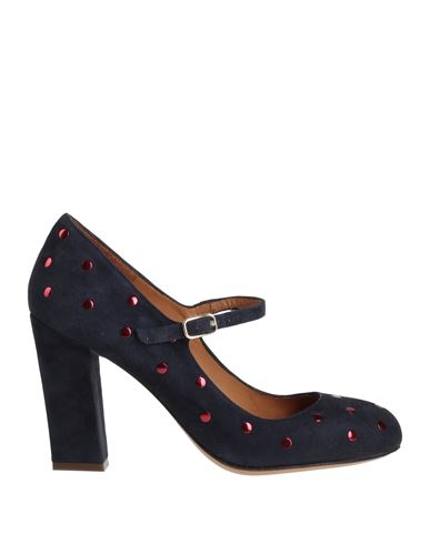 Chie By Chie Mihara Woman Pumps Navy Size 7 Leather