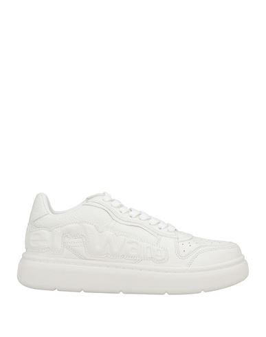 Alexander Wang Woman Ballet Flats White Size 10 Leather