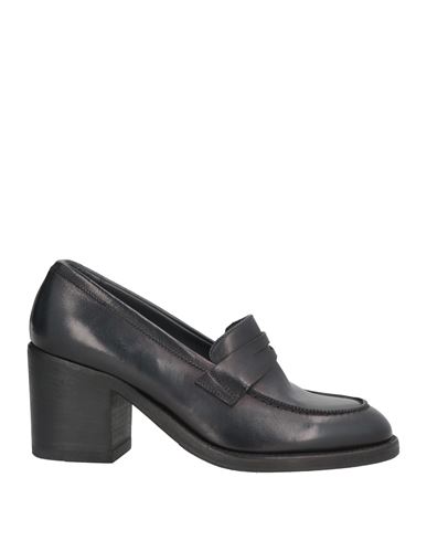 Pantanetti Woman Loafers Black Size 7 Leather