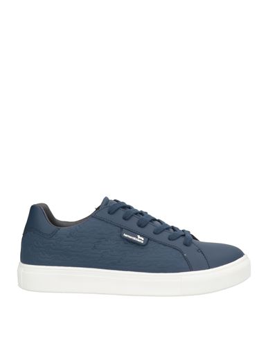 Harmont & Blaine Woman Sneakers Midnight Blue Size 10 Leather