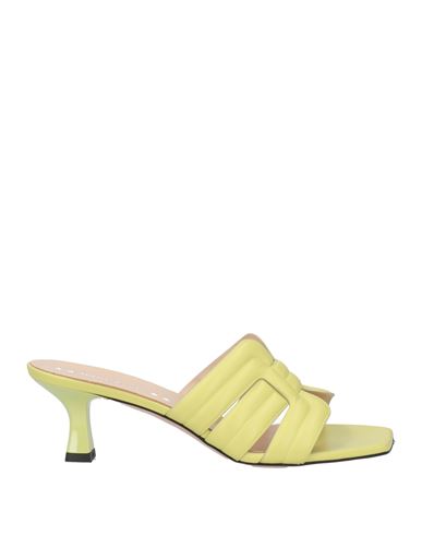 MARC ELLIS MARC ELLIS WOMAN SANDALS LIME GREEN SIZE 8 LEATHER 