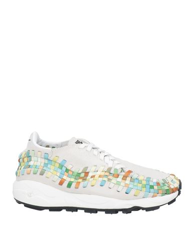 Nike Woman Sneakers Light Grey Size 11.5 Leather, Textile Fibers