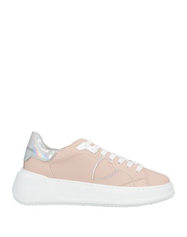 Shop Philippe Model Woman Sneakers Blush Size 7 Leather