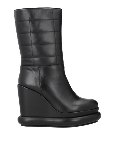Paloma Barceló Woman Ankle Boots Black Size 8 Leather In Black