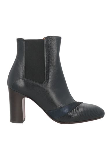 Chie Mihara Woman Ankle Boots Black Size 7 Leather In Black