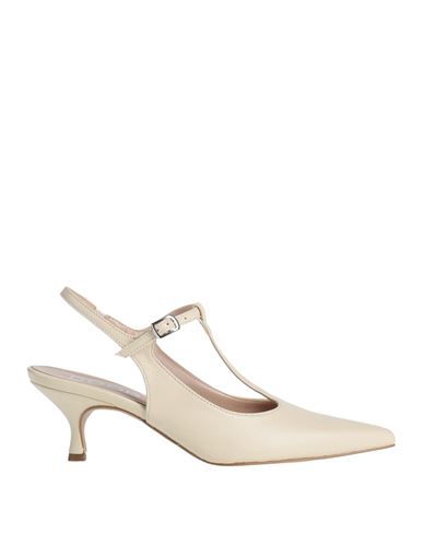 Doop Woman Pumps Ivory Size 7 Leather