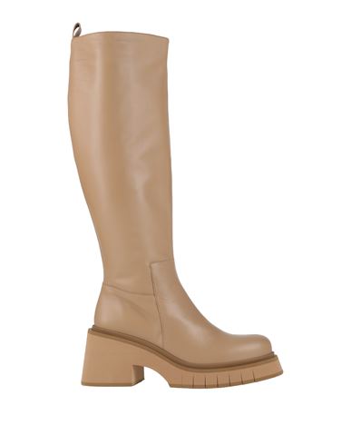 Paloma Barceló Woman Boot Sand Size 7 Leather