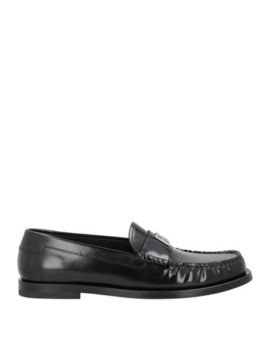 Dolce & Gabbana Woman Loafers Black Size 7.5 Calfskin In Black