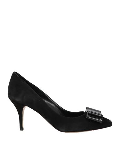 Francesco Sacco Woman Pumps Black Size 10 Leather