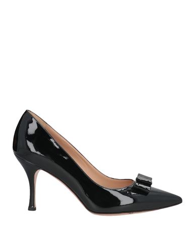 Francesco Sacco Woman Pumps Black Size 5 Leather