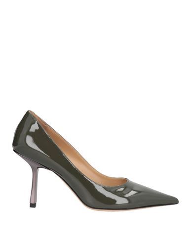 Prosperine Woman Pumps Dark Green Size 7 Leather In Green