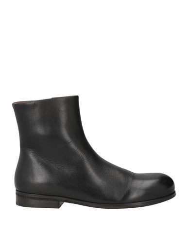 Marsèll Woman Ankle Boots Black Size 7 Calfskin In Black