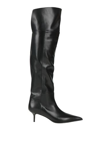 Aeyde Woman Boot Black Size 7 Calfskin