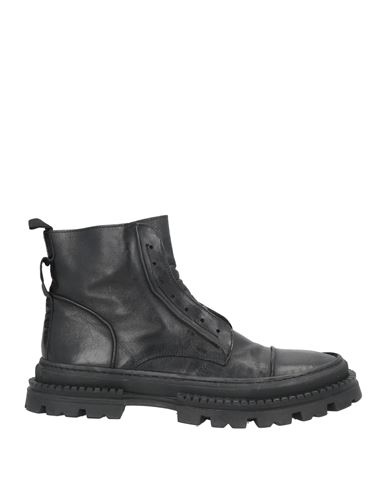 Pawelk's Man Ankle Boots Black Size 8 Leather In Black
