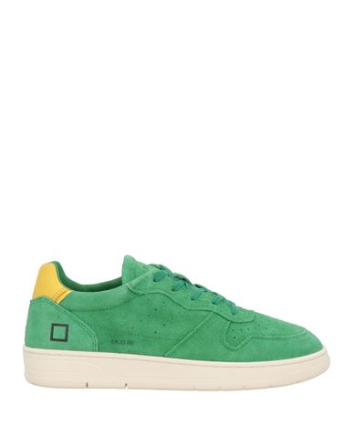 Date D. A.t. E. Man Sneakers Green Size 9 Leather In Green