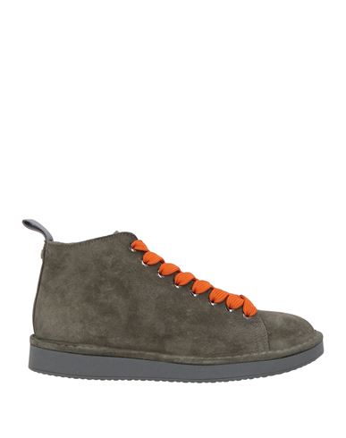 Pànchic Panchic Man Ankle Boots Grey Size 7 Leather In Gray