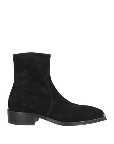 Mich Simon Man Ankle Boots Black Size 9 Leather