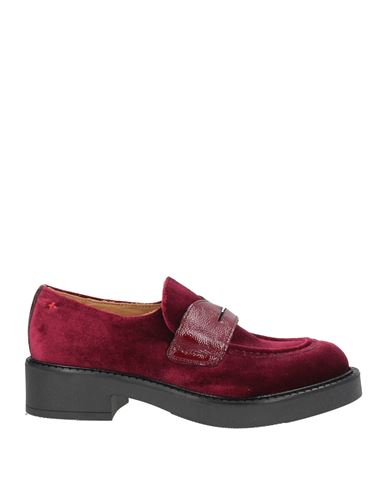 Gio+ Woman Loafers Burgundy Size 7 Textile Fibers