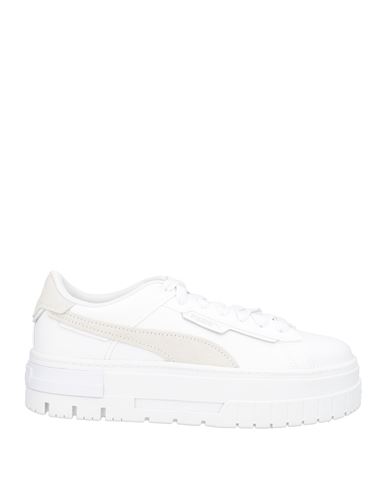 Puma Woman Sneakers White Size 7.5 Textile Fibers