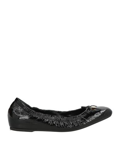 Valentino Garavani Woman Ballet Flats Black Size 6 Leather In Black