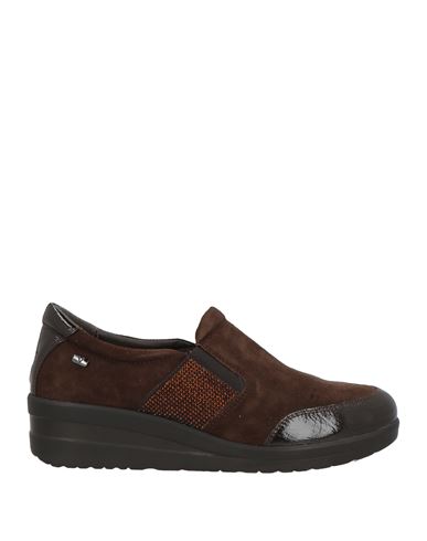 Valleverde Woman Sneakers Dark Brown Size 6 Leather In Brown