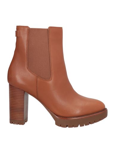 Ralph Lauren Lauren  Woman Ankle Boots Tan Size 9.5 Leather
