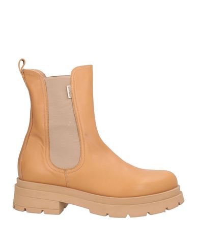 Nero Giardini Woman Ankle Boots Camel Size 10 Leather