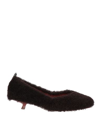 Charles Philip Milano Woman Pumps Dark Brown Size 8 Leather In Brown